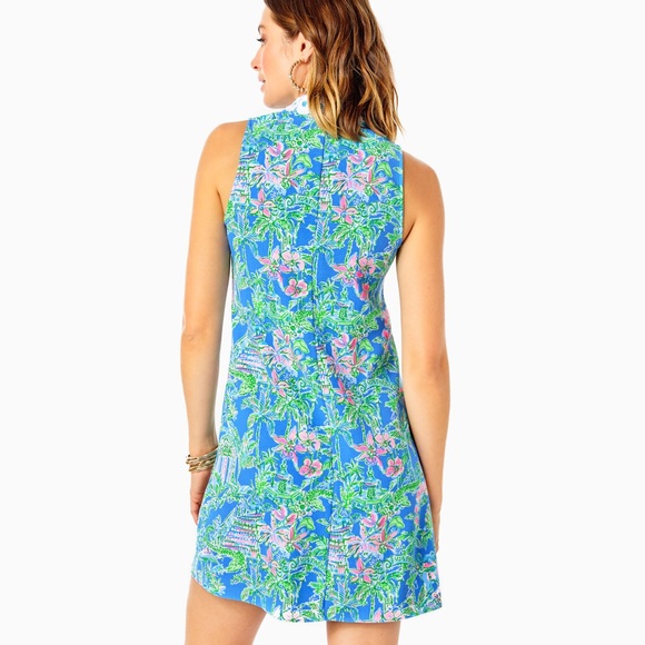 NWT Lily Pulitzer Navy Jane Shift Dress - Picture 3 of 13